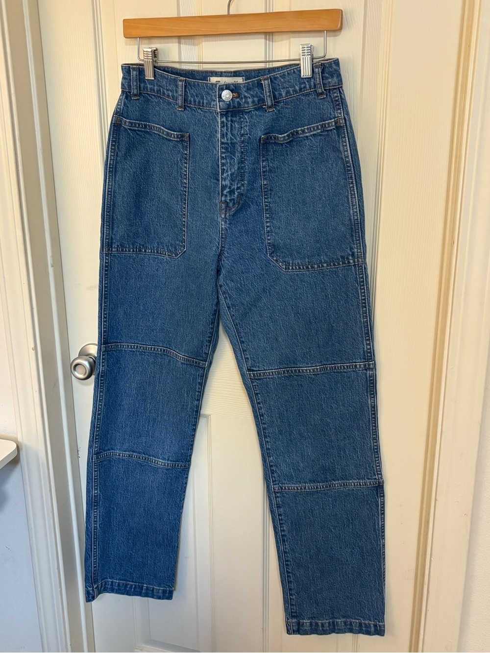 Madewell ’90s Straight Jeans 28 | Medium Wash High Rise Straight Leg - Picture 4 of 8